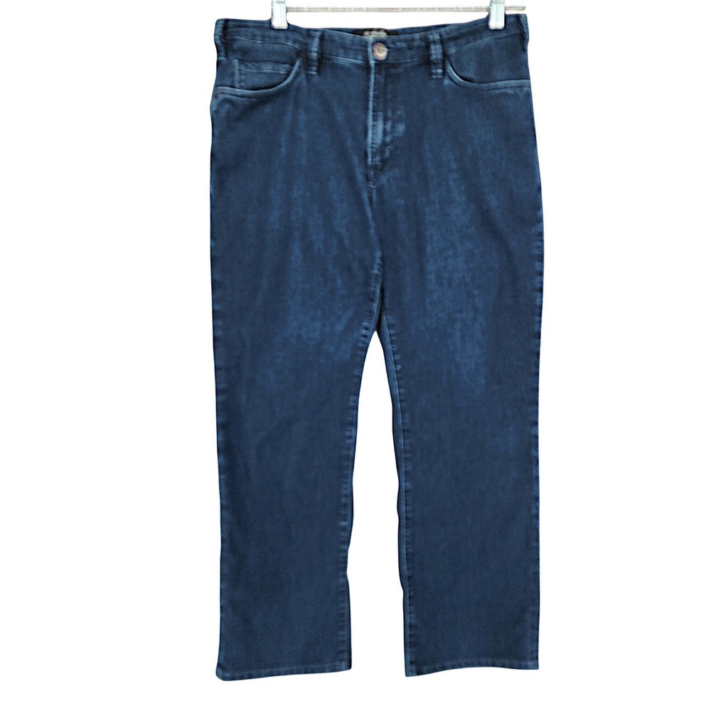 34 Heritage Charisma Jeans 36x27* Mens Dark Blue Relaxed Straight Leg Comfort